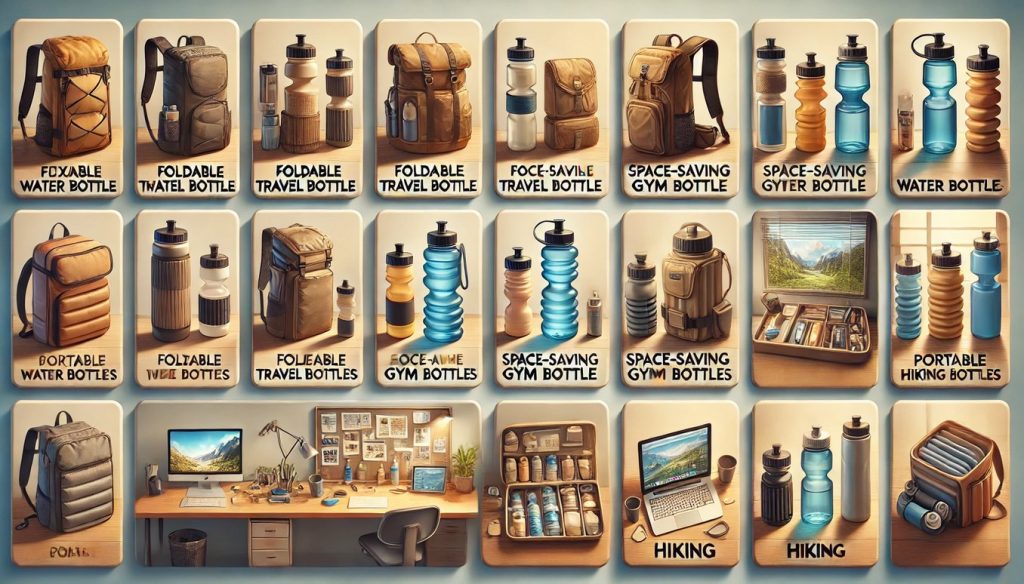 Types of Collapsible Water Bottles